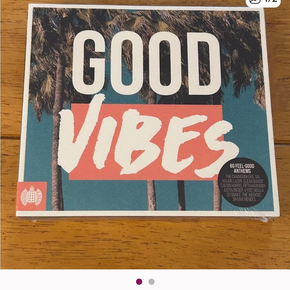 Good Vibes 3 Disk CD Bundle mix Feel good Music